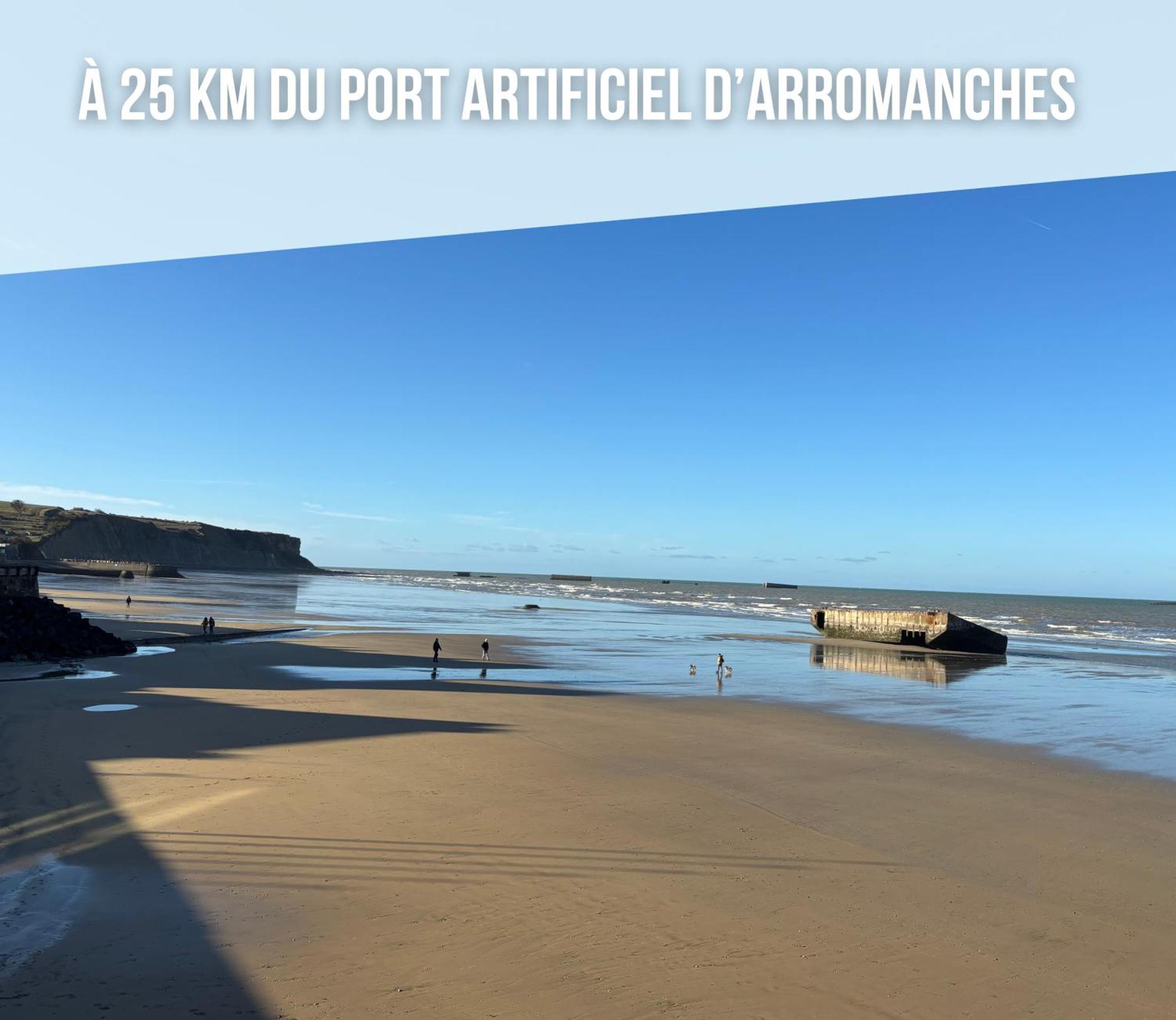 La Fromagerie Maison Lumineuse Et Spacieuse Beau Sejour 5 Ch Grand Jardin Clos 5Mn A Pied Commerces 10 Mn Plage Omaha Beach Proche Plages Du Debarquement Trevieres Exterior photo