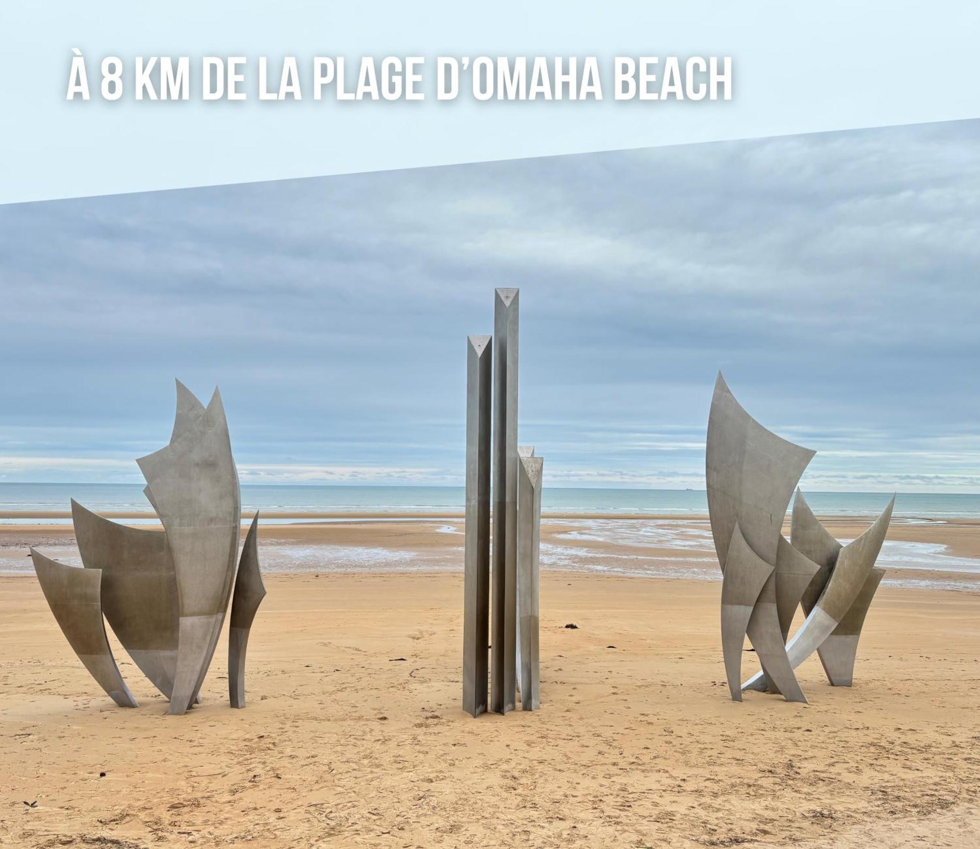 La Fromagerie Maison Lumineuse Et Spacieuse Beau Sejour 5 Ch Grand Jardin Clos 5Mn A Pied Commerces 10 Mn Plage Omaha Beach Proche Plages Du Debarquement Trevieres Exterior photo
