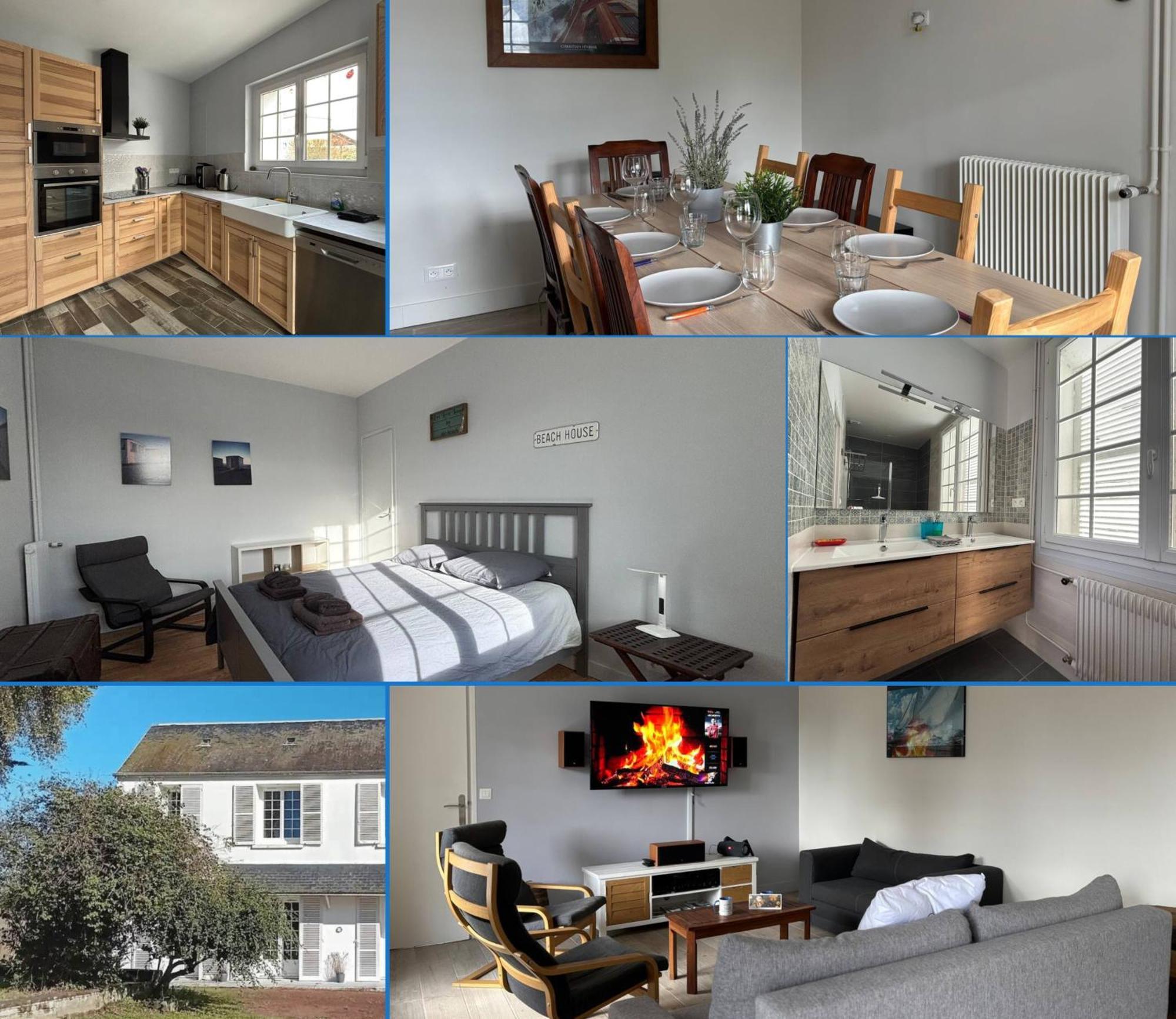 La Fromagerie Maison Lumineuse Et Spacieuse Beau Sejour 5 Ch Grand Jardin Clos 5Mn A Pied Commerces 10 Mn Plage Omaha Beach Proche Plages Du Debarquement Trevieres Exterior photo